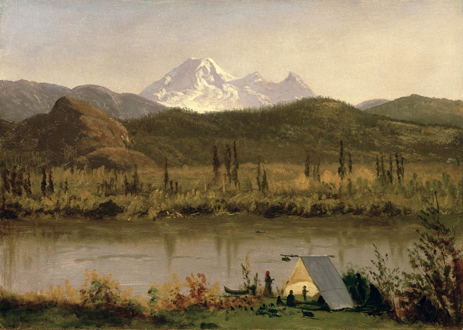 Mount Baker, Washington, from the Frazier River