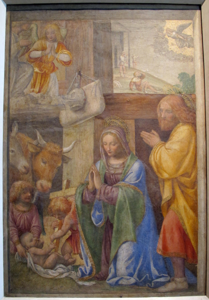 Nativity and Annunciation to the Shepherds