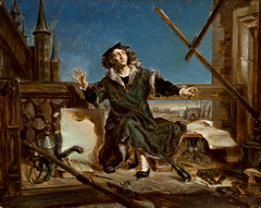 Nicolaus Copernicus. Sketch to the Painting "Astronomer Copernicus, or Conversation with God" by Jan Matejko