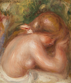 Nude Torso of Young Girl (Torse nu de jeune fille) by Auguste Renoir