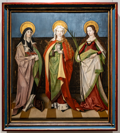 Odilia von Hohenburg, Maria Magdalena und jungfräuliche Märtyrerin by Thoman Burgkmair