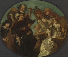 Painting by Karel van Mander III