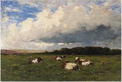 Pastures at Malahide by Nathaniel Hone the Younger