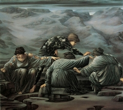 Perseus and the Graiae by Edward Burne-Jones