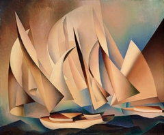 Pertaining to Yachts and Yachting by Charles Sheeler