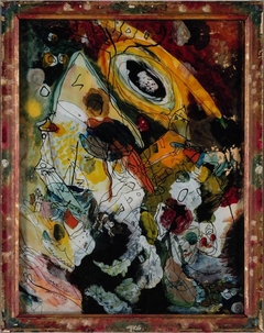 Picture with Pince-nez by Wassily Kandinsky