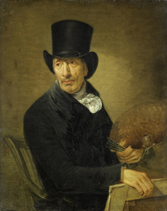 Pieter Barbiers II, Painter by Jean Augustin Daiwaille