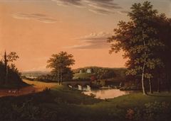 Point Breeze, the Estate of Joseph Napoleon Bonaparte at Bordentown, New Jersey by Charles B. Lawrence