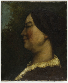 Portrait de femme by Gustave Courbet