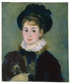Portrait de Mme Henriot by Auguste Renoir