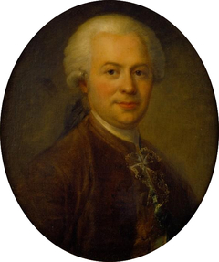 Portrait du peintre Rougeot, fondateur d'une Ecole de dessin en 1760 à Tours by Anonyme