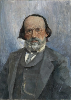 Portrait by Halfdan Strøm