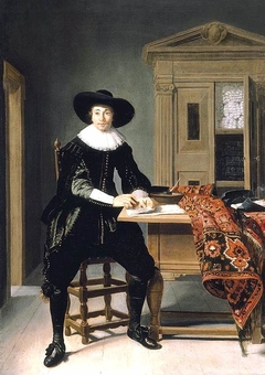 Portrait of a Cloth Merchant by Thomas de Keyser