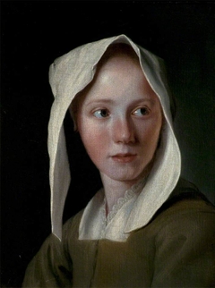 Portrait of a girl. by Michiel Sweerts