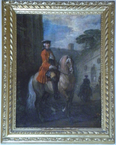 Portrait of a Horseman by Charles Parrocel