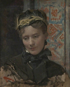 Portrait of a Lady by Raimundo de Madrazo y Garreta