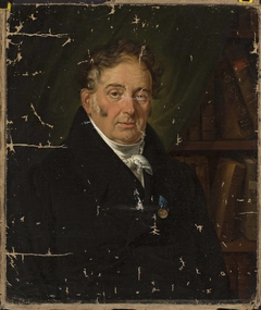 Portrait of a man with a medal by Anonymous