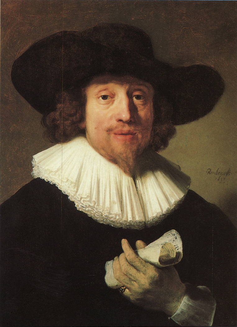 Portrait of a Musician with a Sheet of Music in his Hand