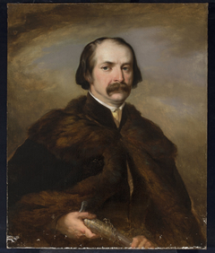 Portrait of a nobleman in the delia coat by Rafał Hadziewicz