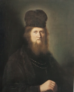 Portrait of a priest by Helmich van Tweenhuysen II