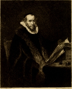 Portrait of a Scholar at his Desk (formerly called Lipsius)