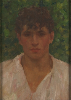 Portrait of a Young Man with Open Collar