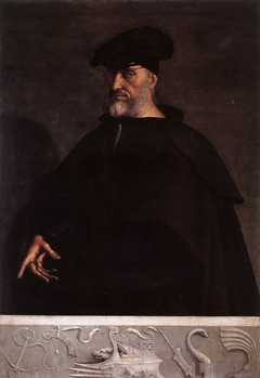 Portrait of Andrea Doria by Sebastiano del Piombo