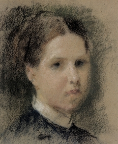 Portrait of Annie Edelfelt by Albert Edelfelt