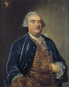 Portrait of Anthony George van Eck (1703-1774) by Pierre Frédéric de la Croix