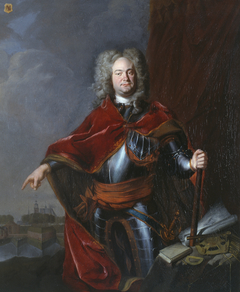 Portrait of Gerrit Sichterman ( -1730) by Cornelis Troost