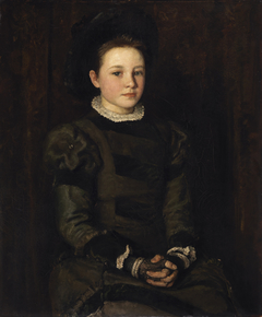 Portrait of Hester Dowden (1868-1949), as a Child by John Butler Yeats