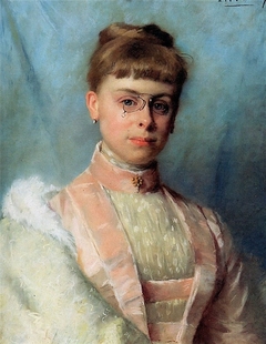 Portrait of Johanna Eugenia Theadora Van Hoorn Schouwe by Thérèse Schwartze