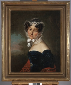 Portrait of Józefa Węgleńska née Tyrowska by Aleksander Kokular