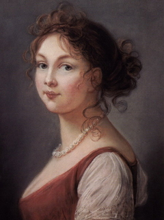 Portrait of Louise von Mecklenburg-Streltz (1776-1810), Queen of Prussia, 1801 by Elisabeth Louise Vigée Le Brun