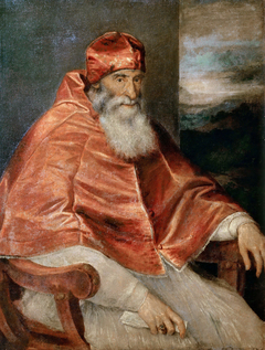 Portrait of Paul III with camauro