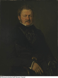 Portrait of Prince Ernst von Hessen-Philippsthal-Barchfeld by Christian Albrecht Jensen