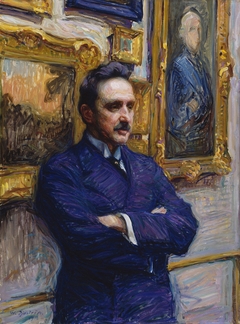 Portrait of Professor J. J. Tikkanen by Vilho Sjöström