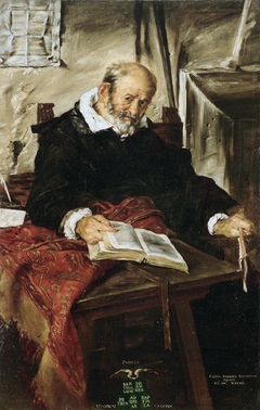 Portrait of the artist's father by Giovanni Serodine