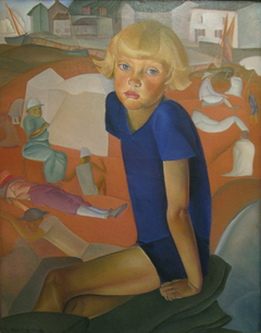 Portrait of the Artist's Son by Boris Grigoriev