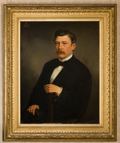 Portrait of Willem Jozef Ghislain van Oldeneel tot Oldenzeel (1839-1901) by Heinrich Windhausen