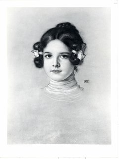 Porträt der Tochter des Künstlers by Franz Von Stuck