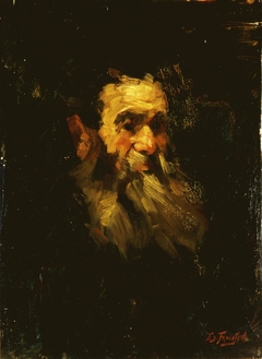 portret oude man by Eduard Frankfort