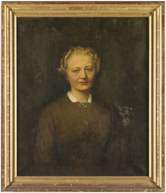 Portret van Catharina van Haersma de With by anonymous painter