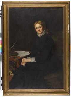 Portret van een vrouw by Thérèse Schwartze