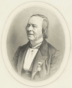 Portret van Louis Royer by Petrus Johannes Arendzen