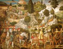 Procession of the Youngest King by Benozzo Gozzoli