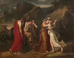 Psyche Bidding Farewell to Her Family