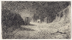 Ruïnes bij nacht by Thomas Cool