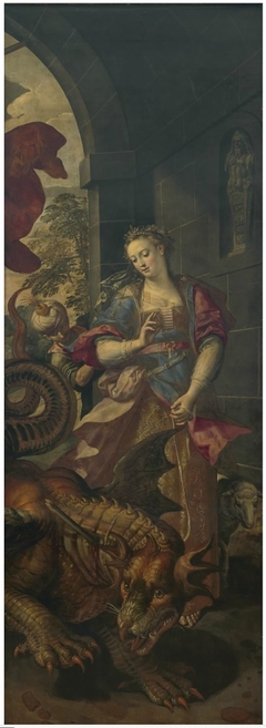 Saint Georges delivering Saint Margaret by Marten de Vos