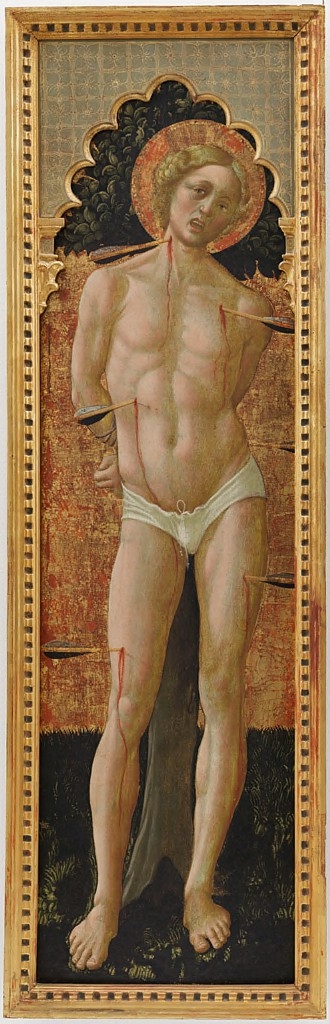 Saint Sebastian: side panel from a triptych